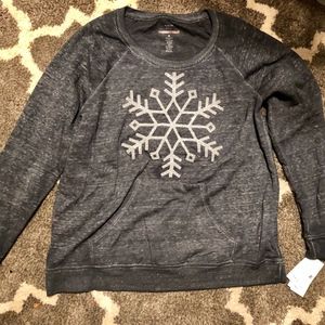 Snowflake sweatshirt